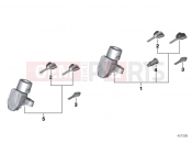 Single key locking system EWS 4 - BMW Motorrad R 1200 GS (0A01, 0A11) 2012