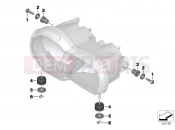 Headlight mounting hardware - BMW Motorrad R 1200 GS (0A01, 0A11) 2012