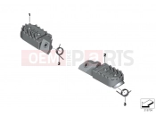 Footrest adjustable - BMW Motorrad R 1200 GS (0A01, 0A11) 2012