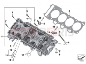 BMW Motorrad BMW 2012 S models S 1000 RR 12 (0524,0534) Cylinder Head