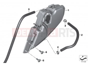 BMW Motorrad BMW 2012 S models S 1000 RR 12 (0524,0534) Expansion tank