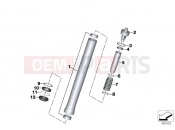 BMW Motorrad BMW 2012 S models S 1000 RR 12 (0524,0534) Stanchion