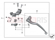 BMW Motorrad BMW 2012 S models S 1000 RR 12 (0524,0534) Clutch control assembly