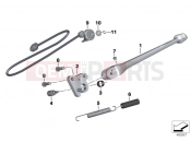 BMW Motorrad BMW 2012 S models S 1000 RR 12 (0524,0534) Side stand