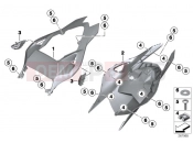 BMW Motorrad BMW 2012 S models S 1000 RR 12 (0524,0534) Tail part