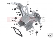 BMW Motorrad BMW 2012 S models S 1000 RR 12 (0524,0534) Front panel carrier