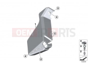 BMW Motorrad BMW 2012 S models S 1000 RR 12 (0524,0534) Covering inner