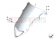 BMW Motorrad BMW 2012 S models S 1000 RR 12 (0524,0534) Windshield