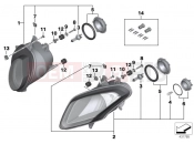 BMW Motorrad BMW 2012 S models S 1000 RR 12 (0524,0534) Headlight