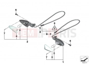BMW Motorrad BMW 2012 S models S 1000 RR 12 (0524,0534) Turn signals, front