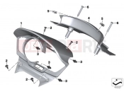Dashboard support - BMW Motorrad C 600 Sport (0131, 0132) 2012