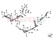 Bracket for running board - BMW Motorrad C 600 Sport (0131, 0132) 2012