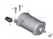 BMW Motorrad BMW 2012 C-Models C 650 GT (0133, 0134) Starter