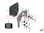 BMW Motorrad BMW 2012 C-Models C 650 GT (0133, 0134) Control unit for BMS-E