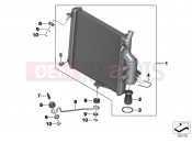 BMW Motorrad BMW 2012 C-Models C 650 GT (0133, 0134) Radiator