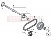 BMW Motorrad BMW 2012 C-Models C 650 GT (0133, 0134) Primary shaft