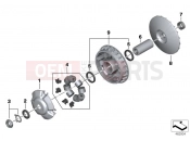 BMW Motorrad BMW 2012 C-Models C 650 GT (0133, 0134) Variator, driving