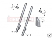 BMW Motorrad BMW 2012 C-Models C 650 GT (0133, 0134) Telescope-fork