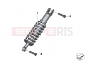 BMW Motorrad BMW 2012 C-Models C 650 GT (0133, 0134) Spring strut, rear