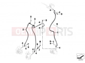 BMW Motorrad BMW 2012 C-Models C 650 GT (0133, 0134) Brake pipe front ABS