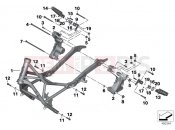 BMW Motorrad BMW 2012 C-Models C 650 GT (0133, 0134) Main frame