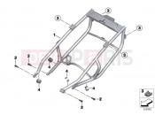 BMW Motorrad BMW 2012 C-Models C 650 GT (0133, 0134) Rear frame