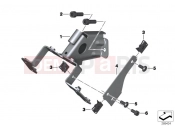 BMW Motorrad BMW 2012 C-Models C 650 GT (0133, 0134) Bracket, ignition and steering lock