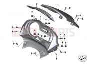 BMW Motorrad BMW 2012 C-Models C 650 GT (0133, 0134) Dashboard support