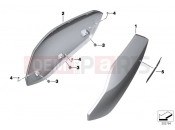 BMW Motorrad BMW 2012 C-Models C 650 GT (0133, 0134) Tail trim