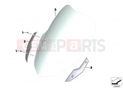 BMW Motorrad BMW 2012 C-Models C 650 GT (0133, 0134) Windshield / mount