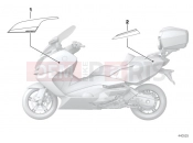BMW Motorrad BMW 2012 C-Models C 650 GT (0133, 0134) Emblems for C6050GT Edition