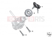 BMW Motorrad BMW 2012 C-Models C 650 GT (0133, 0134) Ignition key by VIN