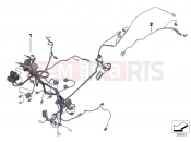 BMW Motorrad BMW 2012 C-Models C 650 GT (0133, 0134) Main wiring harness