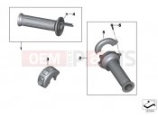BMW Motorrad BMW 2012 C-Models C 650 GT (0133, 0134) Heated handlebar grips