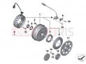 Alternator - BMW Motorrad F 650 CS 04 (0177,0187) 2004