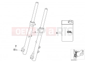 Telescope-fork - BMW Motorrad F 650 CS 04 (0177,0187) 2004