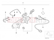 Retrofit kit, socket - BMW Motorrad F 650 CS 04 (0177,0187) 2004