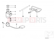 BMW Motorrad BMW 2004 R-Models 4V R 850 R 02 (0428) Ignition light switch/locking mechanism