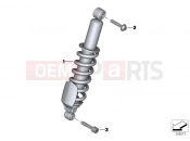 Spring strut, front - BMW Motorrad R 1200 RT (0A03, 0A13) 2015