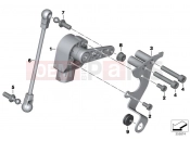 Level sensor, rear - BMW Motorrad R 1200 RT (0A03, 0A13) 2015