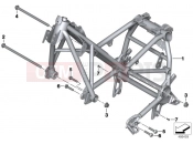 Front frame - BMW Motorrad R 1200 RT (0A03, 0A13) 2015