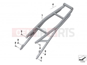 Rear frame - BMW Motorrad R 1200 RT (0A03, 0A13) 2015