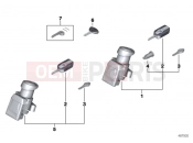 Single key locking for Keyless Ride - BMW Motorrad R 1200 RT (0A03, 0A13) 2015