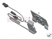 Preparation for navigation system - BMW Motorrad R 1200 RT (0A03, 0A13) 2015