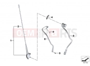Antenna audio system - BMW Motorrad R 1200 RT (0A03, 0A13) 2015