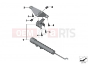 Microphone, PA system - BMW Motorrad R 1200 RT (0A03, 0A13) 2015