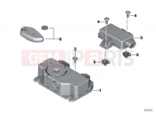 Alarm system / RDC control unit - BMW Motorrad R 1200 RT (0A03, 0A13) 2015
