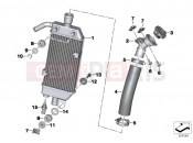 BMW Motorrad BMW 2015 C-Models C evolution (0C03) Radiator