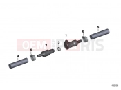 BMW Motorrad BMW 1994 R-Models 4V R 850 R 94 (0401,0406) Fuel supply/quick coupling