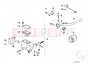 BMW Motorrad BMW 1994 R-Models 4V R 850 R 94 (0401,0406) Handle unit right/single parts